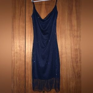 Windsor Navy blue dress new with tags